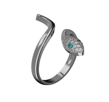 Moissanite Diamond Ring