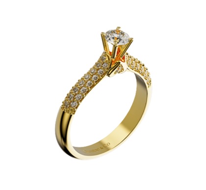 Women's Natural Diamond Ring